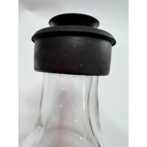 Large Antique Glass Medical I.V. Bottle Pyrex - American Sterilizer Co. Erie, PA - Picture 10 of 10